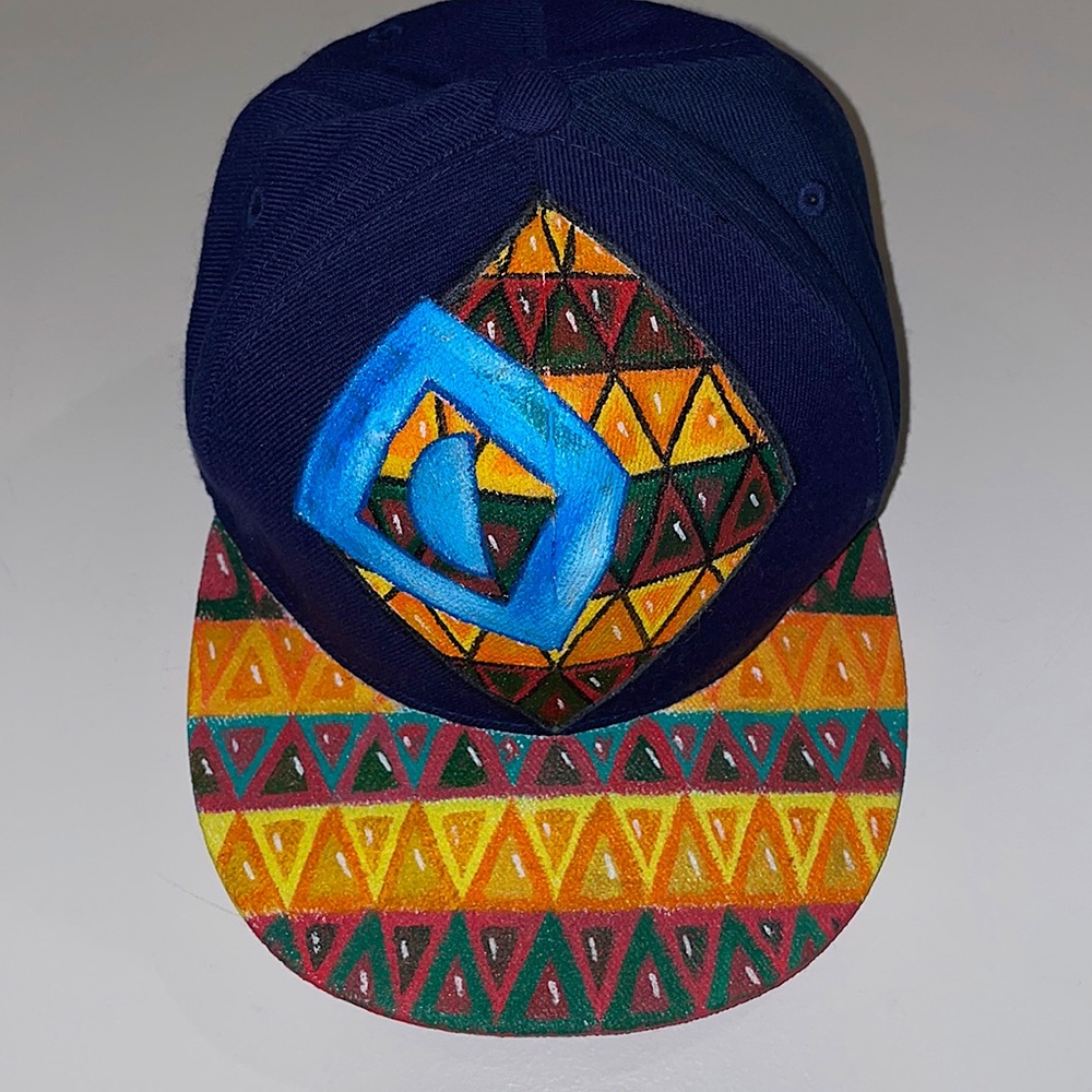 Custom Painted Papadosio Hat